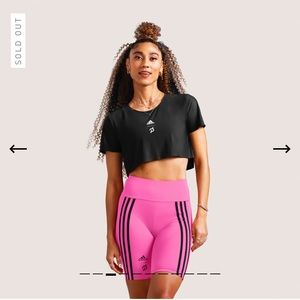 Peloton x Adidas 9inch Short!Sold Out Online! NWT!